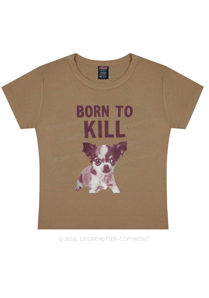 Born To Kill Y2K Baby Tee Cherrykitten