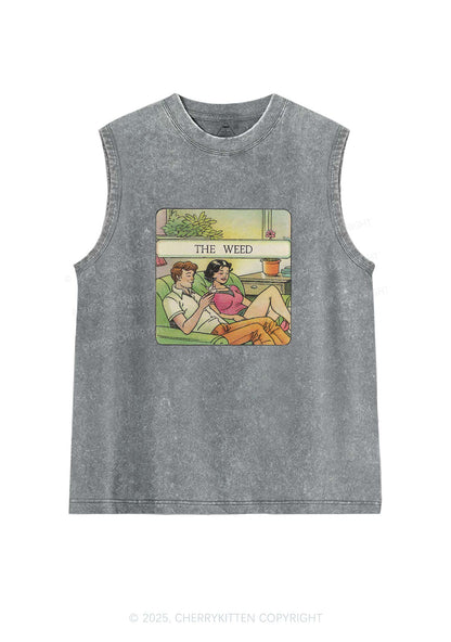 The Wxxd Y2K Washed Tank Cherrykitten