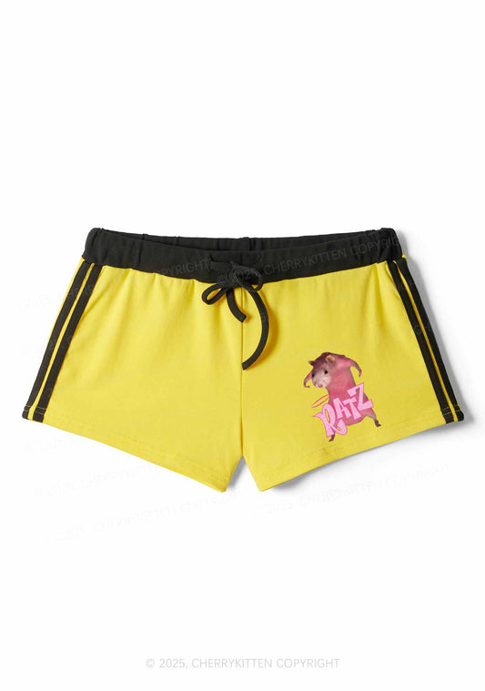 Pink Ratz Y2K Drawstring Mini Shorts Cherrykitten