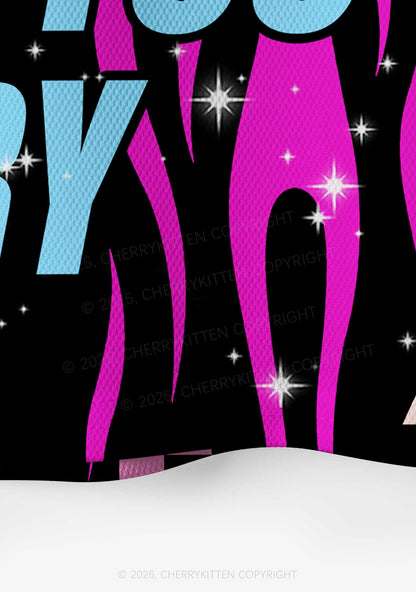 Rave Till You Cry Y2K Crop Sport Jersey Shirts Cherrykitten