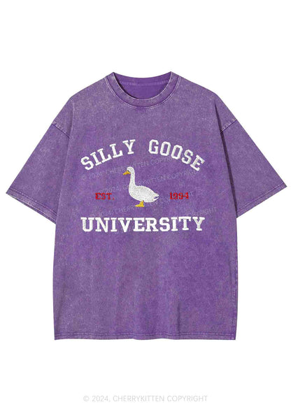 Silly Goose University EST 1994 Y2K Washed Tee Cherrykitten