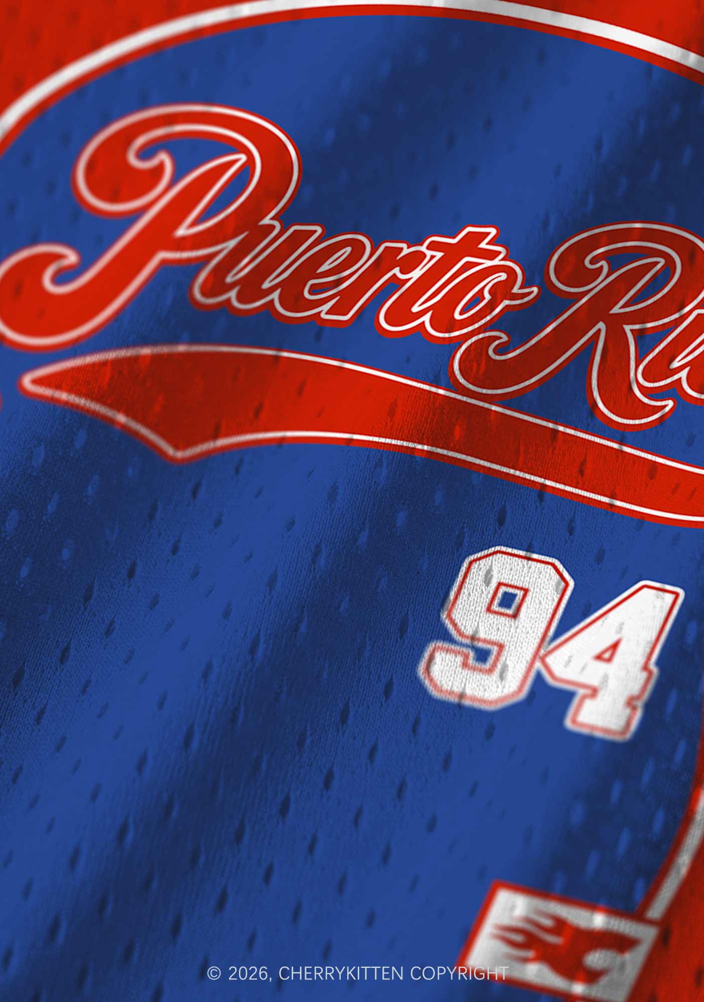Red Blue Color Block PR Y2K Sport Jersey Tank Cherrykitten