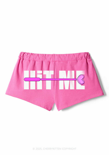 Hit Me Y2K Drawstring Mini Shorts Cherrykitten
