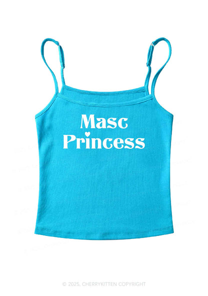 Masc Princess Pride Y2K Spaghetti Strap Cami Cherrykitten