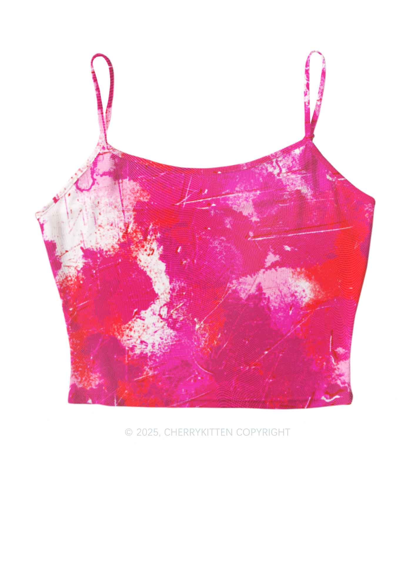 Lesbian Ink Pride Y2K Mesh Cami Tank Cherrykitten