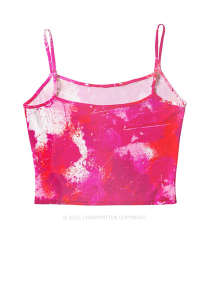 Lesbian Ink Pride Y2K Mesh Cami Tank Cherrykitten