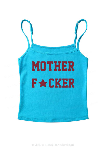 Motherfxcker Y2K Spaghetti Strap Cami Cherrykitten