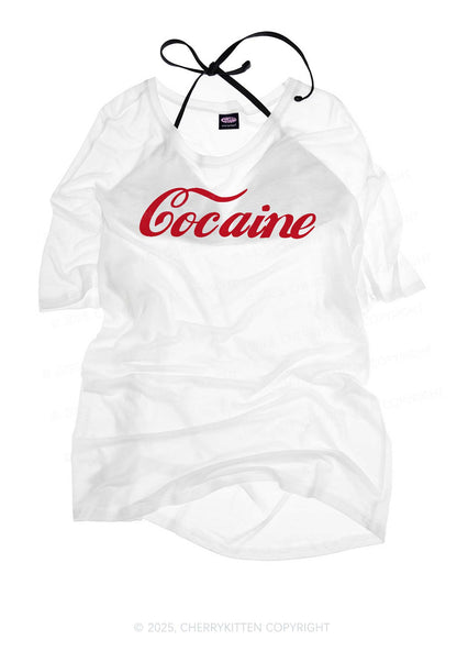Special Cola Y2K Sheer Boyfriend Tee Cherrykitten