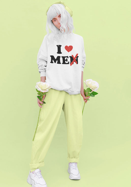 Love Me Not Men Y2K Sweatshirt