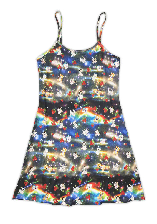Cherry&Kitten Universe Y2K Pajama Cami Dress