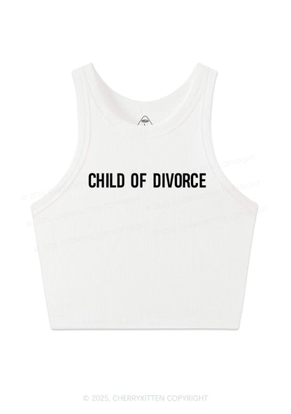 Child Of Divorce Y2K Crop Tank Top Cherrykitten