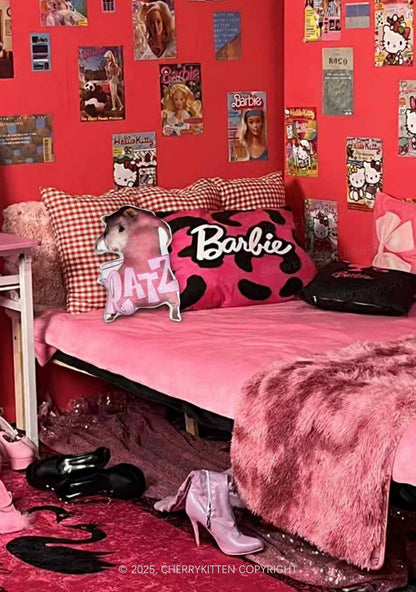 Pink Ratz Y2K Ugly Pillow Cherrykitten