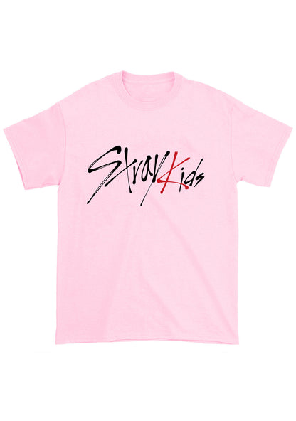 Skz Logo Kpop Chunky Shirt