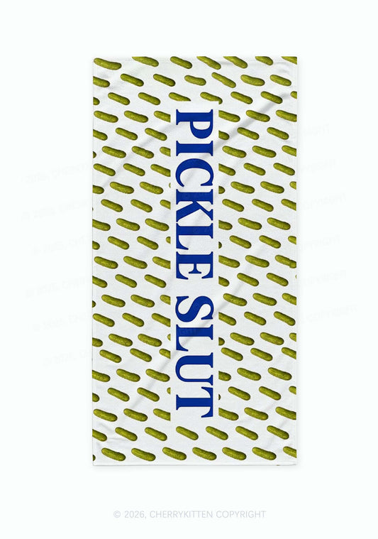 Pickle Slxt Y2K Beach Towel Cherrykitten