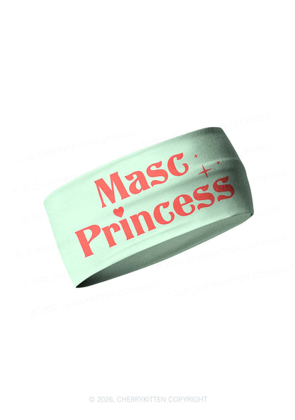 Masc Princess Pride Y2K Print Headband Cherrykitten
