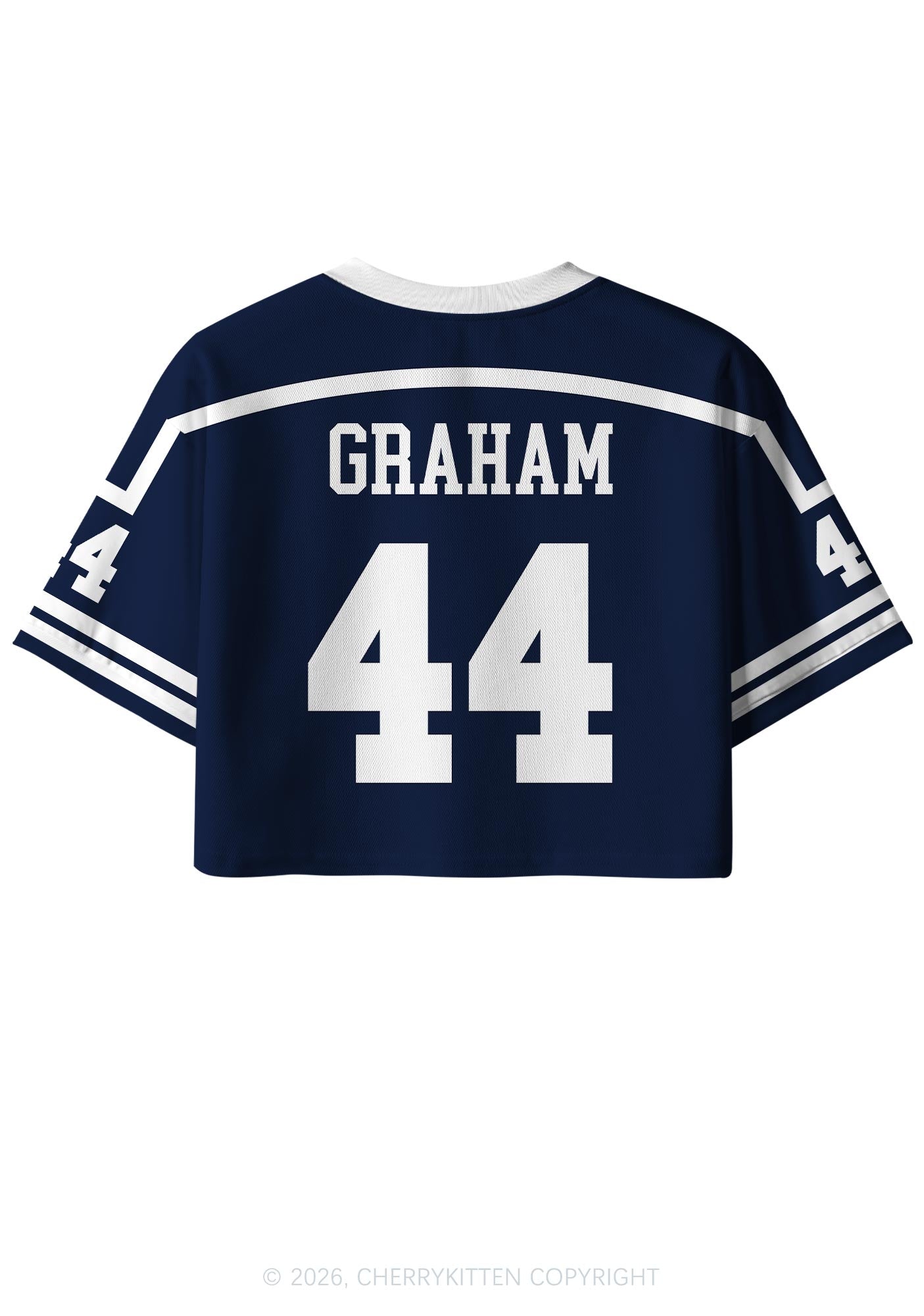 College Hockey Team GG Y2K Crop Sport Jersey Shirts Cherrykitten