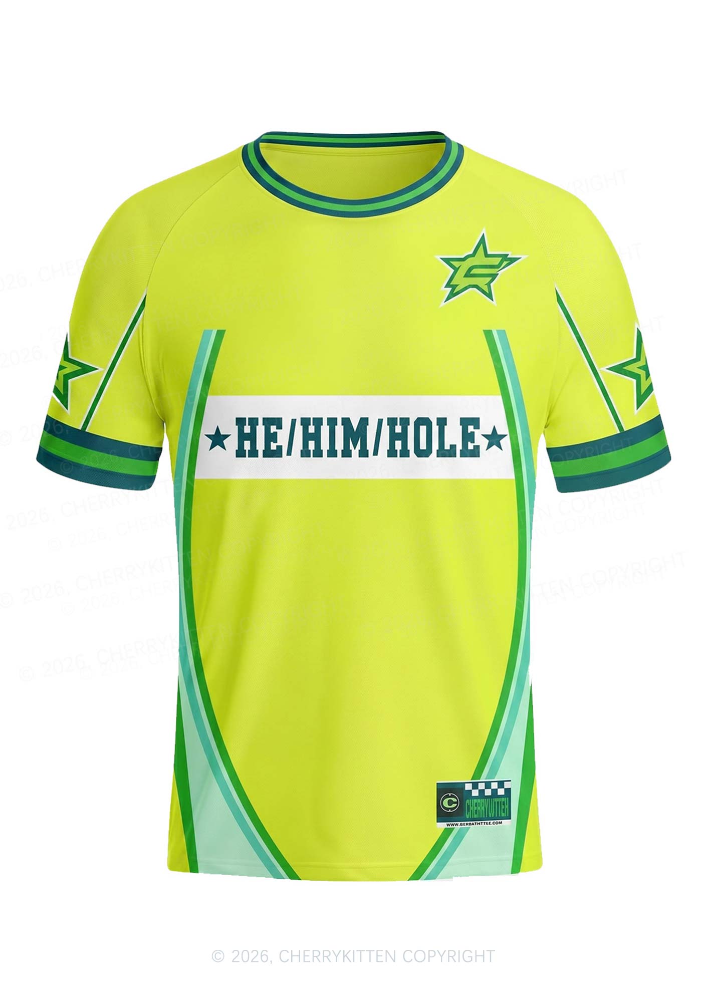 He Him Hole Pride Y2K Football Jersey Shirts Cherrykitten