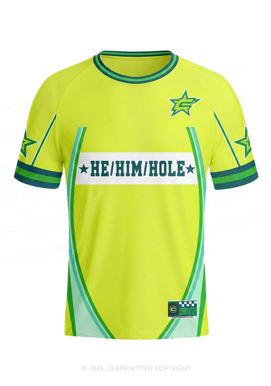 He Him Hole Pride Y2K Football Jersey Shirts Cherrykitten