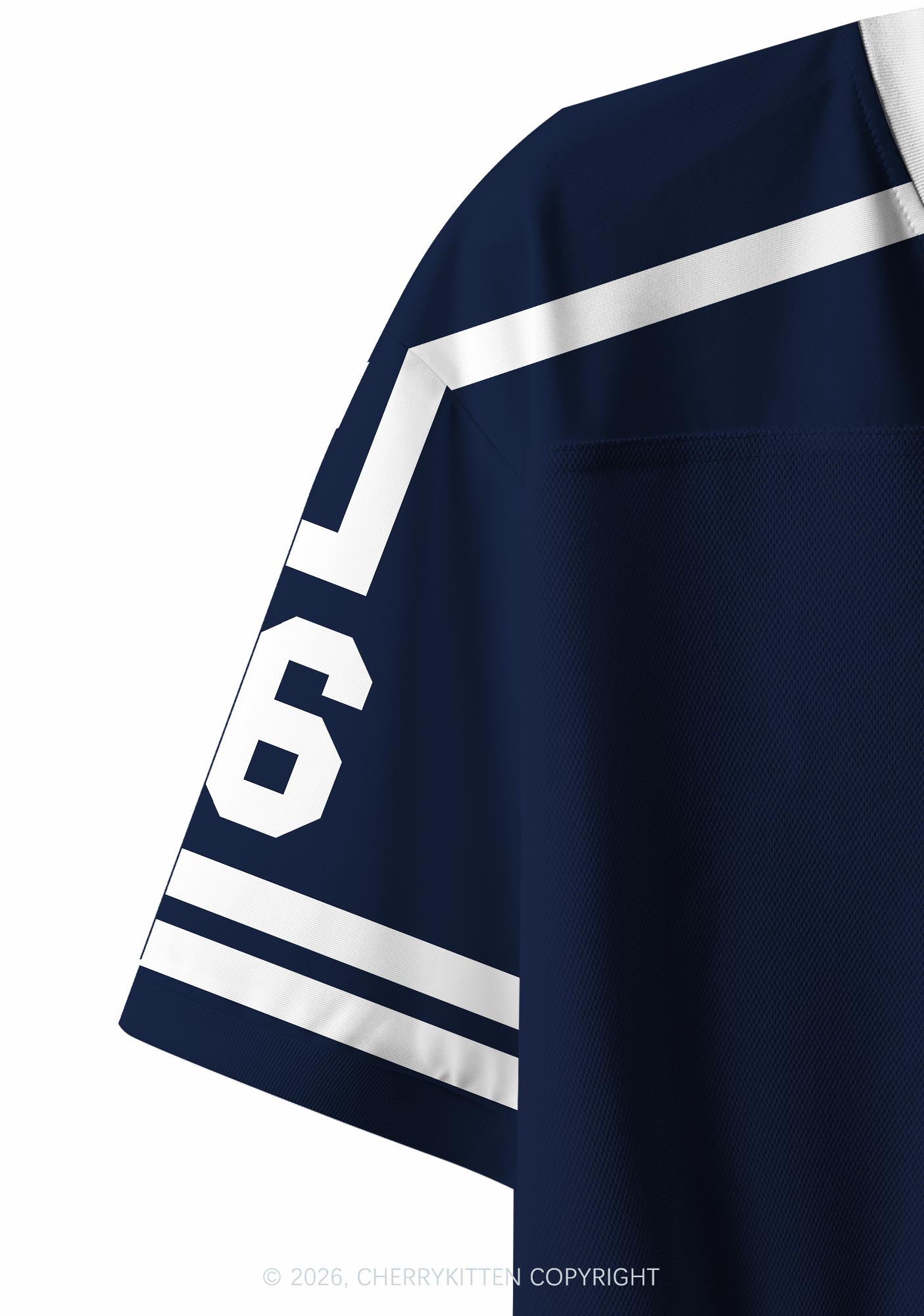 College Hockey Team JT Y2K Crop Sport Jersey Shirts Cherrykitten