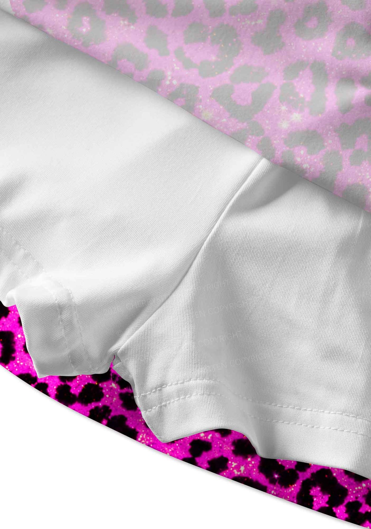 Hot Pink Leopard Y2K Print Mini Skirt Cherrykitten