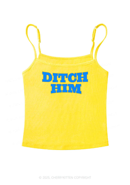 Ditch Him Pride Y2K Spaghetti Strap Cami Cherrykitten