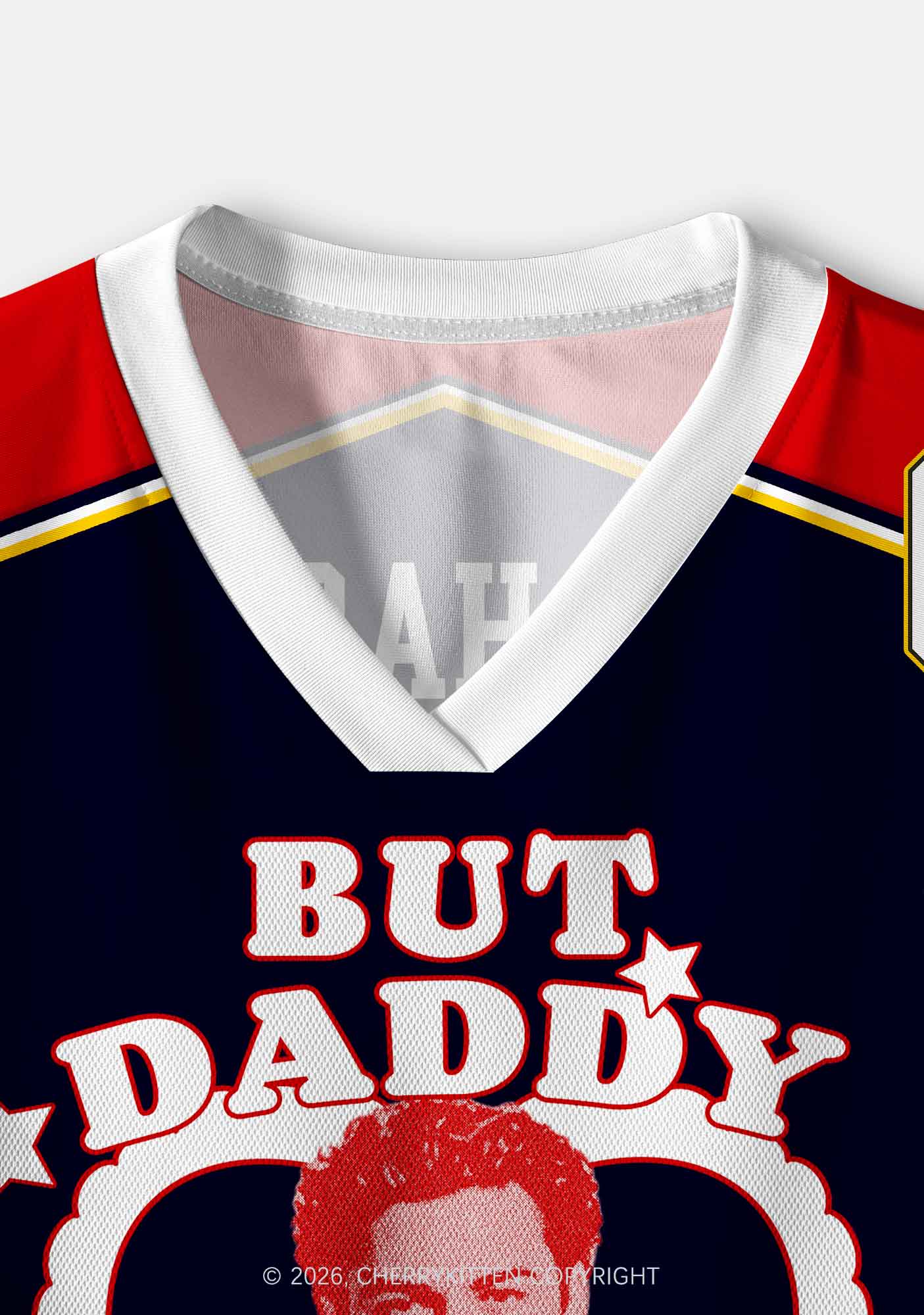 But Daddy I Love Him GG Y2K Crop Sport Jersey Shirts Cherrykitten
