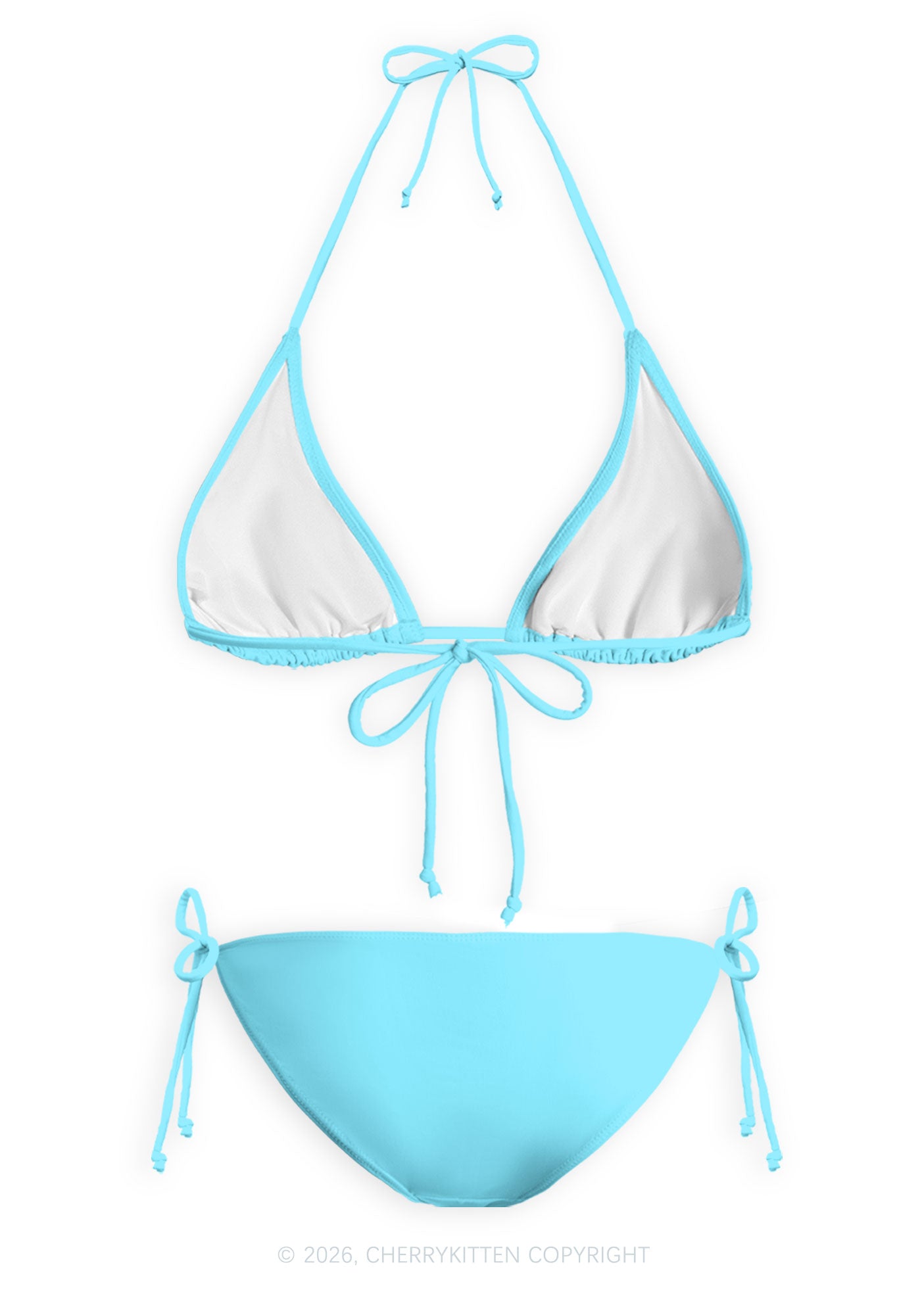 Fill Me With Cxm Ducks Y2K Print Bikini Set Cherrykitten