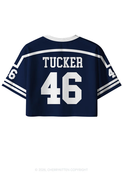 College Hockey Team JT Y2K Crop Sport Jersey Shirts Cherrykitten