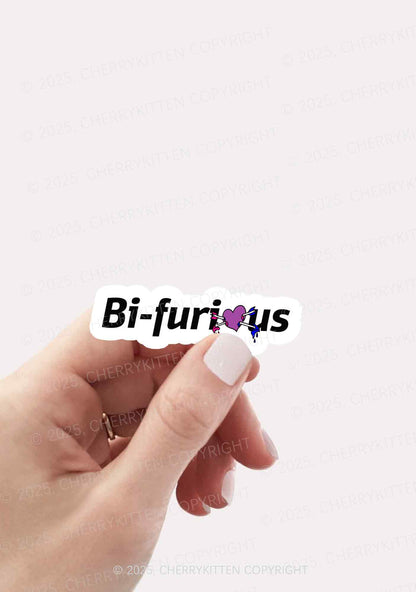 Bifurious Pride 1Pc Y2K Sticker Cherrykitten