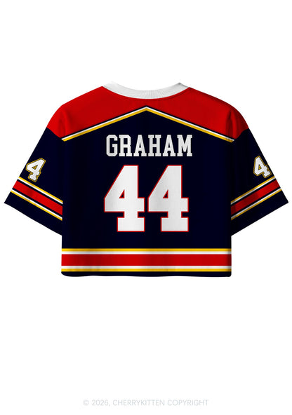 But Daddy I Love Him GG Y2K Crop Sport Jersey Shirts Cherrykitten