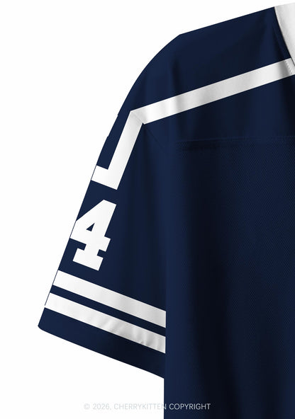 College Hockey Team GG Y2K Crop Sport Jersey Shirts Cherrykitten