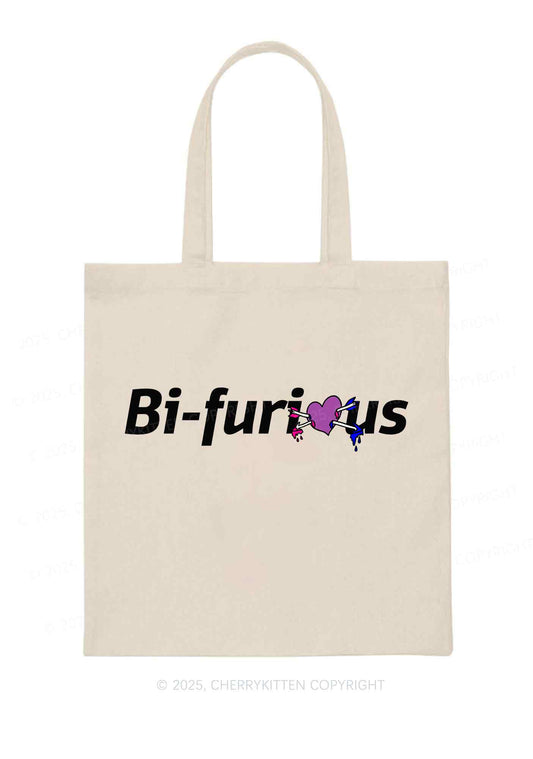 Bifurious Pride Y2K Canvas Tote Bag Cherrykitten