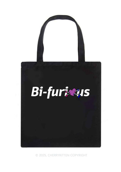 Bifurious Pride Y2K Canvas Tote Bag Cherrykitten