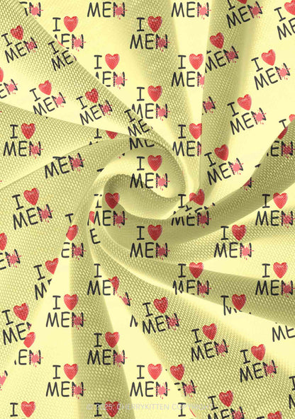 Love Me Not Men Yellow Y2K Print Mini Layered Skirt Cherrykitten