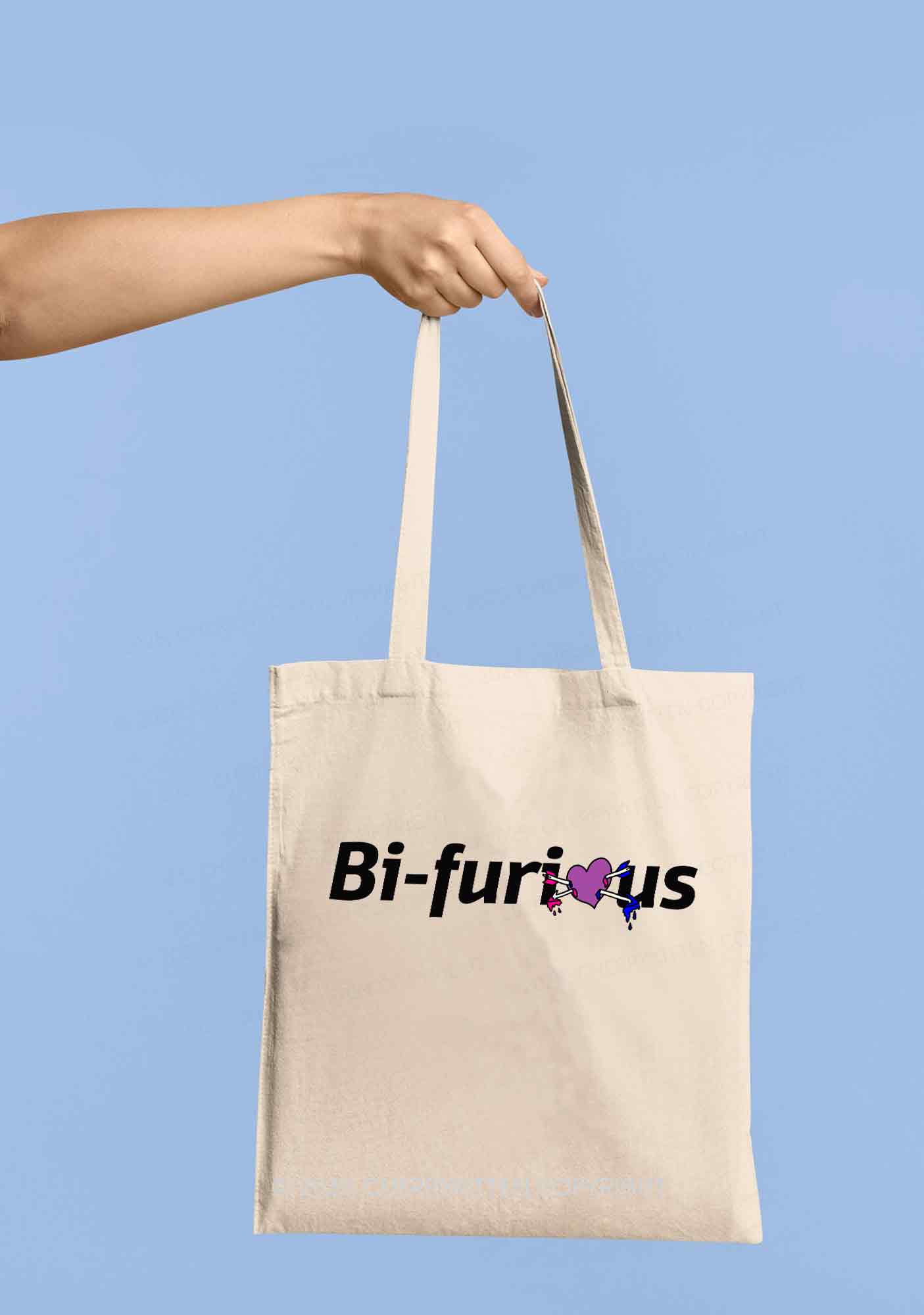 Bifurious Pride Y2K Canvas Tote Bag Cherrykitten
