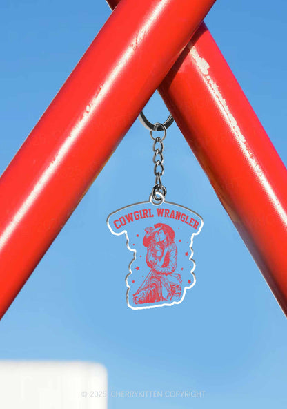 Cowgirl Wrangler Pride 1Pc Y2K Keychain Cherrykitten