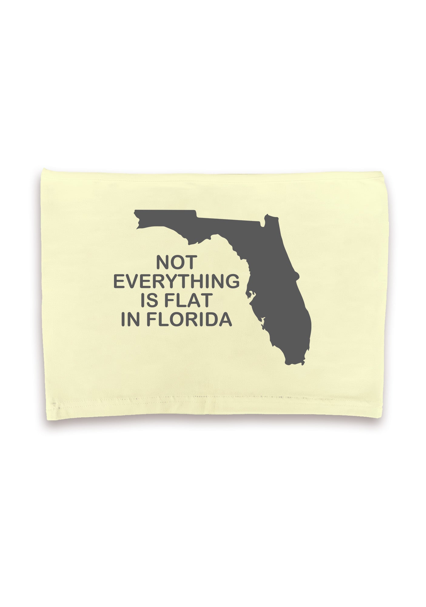 Not Everything Is Flat In Florida Crop Tube