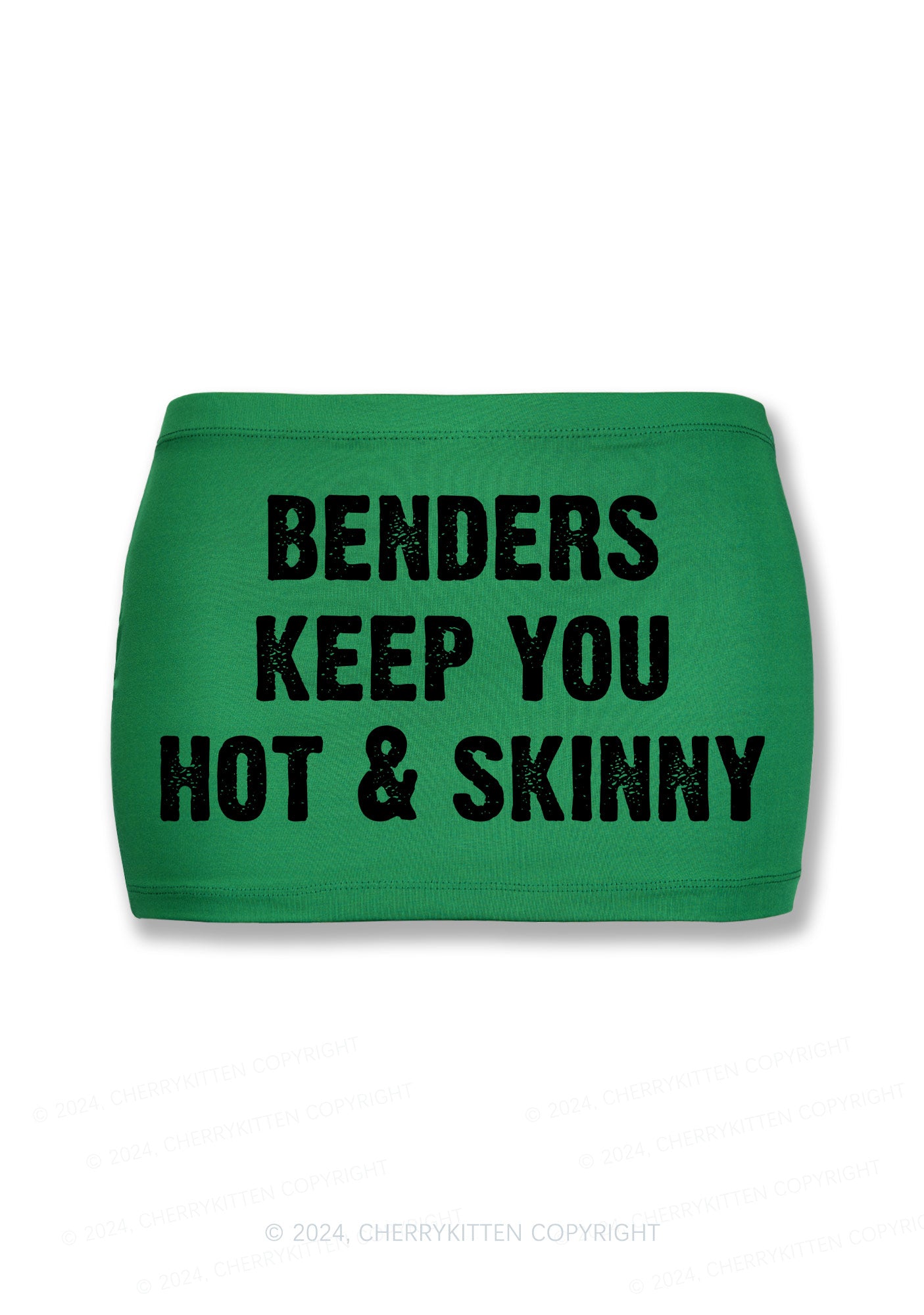 Benders Keep You Hot Y2K Mini Hip Skirt Cherrykitten
