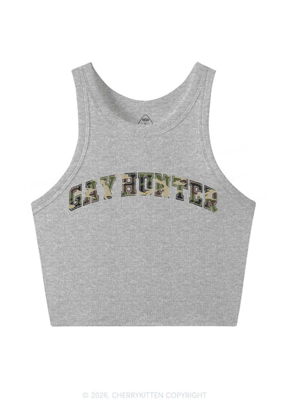 Gay Hunter Pride Y2K Crop Tank Top Cherrykitten