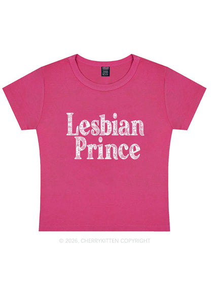 Lesbian Prince Pride Y2K Baby Tee Cherrykitten