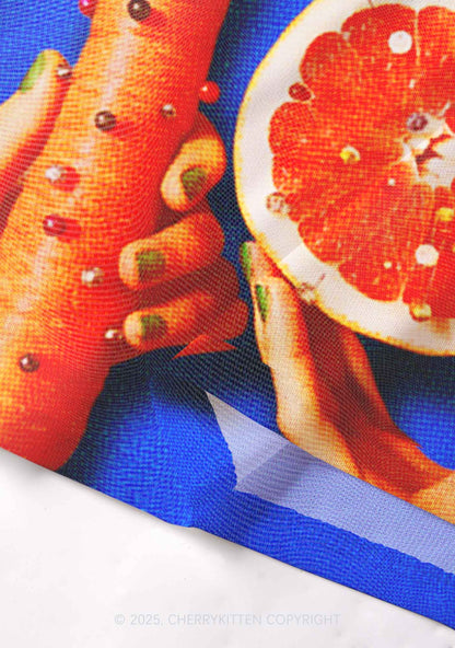Carrots and Grapefruit Pride Y2K Mesh Cami Tank Cherrykitten