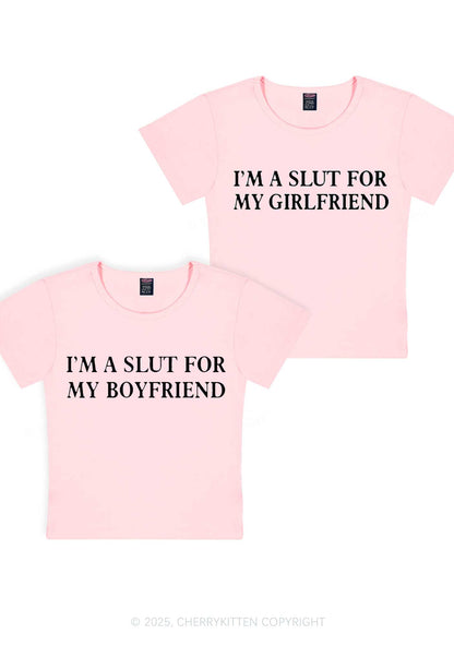 Slxt For My GF BF Y2K Valentine's Day Baby Tee Cherrykitten
