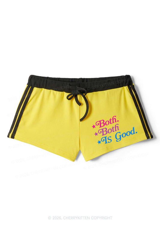 Both Is Good Pride Y2K Drawstring Mini Shorts Cherrykitten