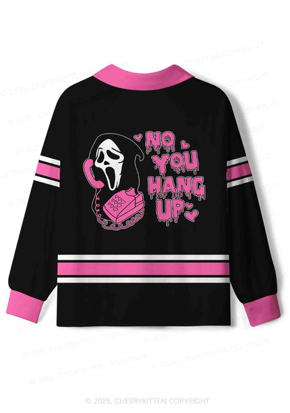 Halloween Custom Horror Call Y2K Sport Long Sleeve Jersey Shirts Cherrykitten