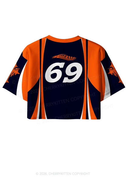 Autistic Gay Skeleton Pride Y2K Crop Sport Jersey Shirts Cherrykitten