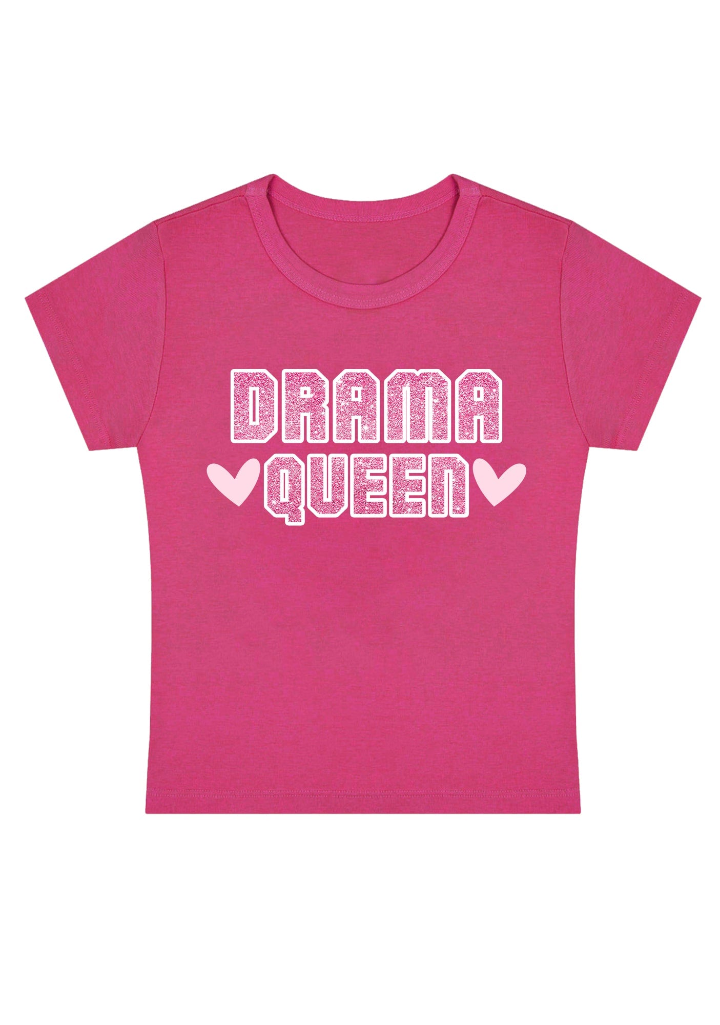Curvy Drama Queen Baby Tee