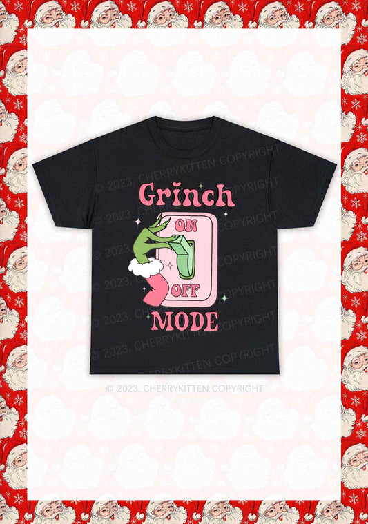 On Off Mode Christmas Y2K Chunky Shirt Cherrykitten