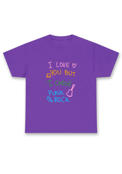 I Chose Punk Rock Chunky Shirt