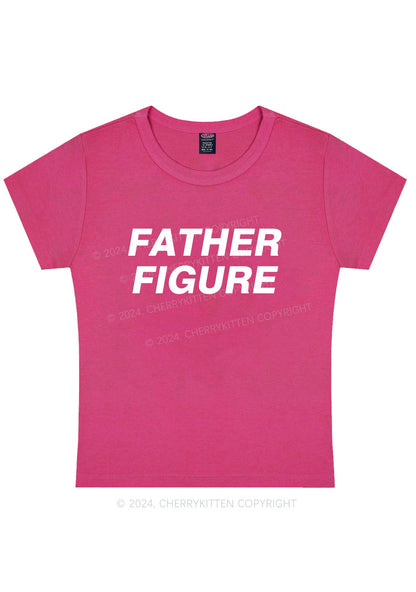 Father Figure Y2K Baby Tee Cherrykitten