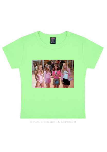 Custom Girls Movie Y2K Baby Tee Cherrykitten